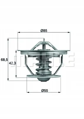 mahle-termostat-tx5771-stan-nowy