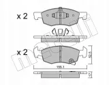 metelli-klocki-ham-przod-pr-opel-corsa-e-stan-nowy