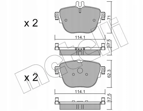 metelli-22-1137-0-klocki-ham-merc-klasa-e-stan-nowy