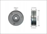 caffaro-rolka-metal-407-14-stan-nowy
