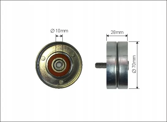 caffaro-rolka-metal-375-99-stan-nowy