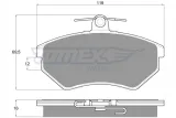 tomex-tx-10-63-klocki-vw-golf-stan-nowy