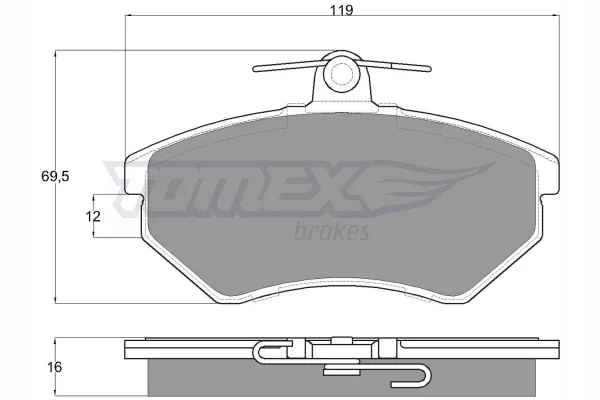 tomex-tx-10-63-klocki-vw-golf-stan-nowy