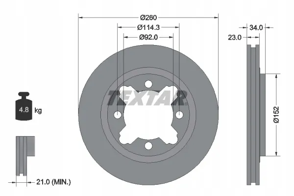 textar-tarcza-ham-92081500-stan-nowy