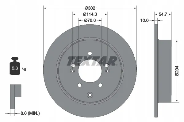 textar-tarcza-hamulcowa-92294903-stan-nowy
