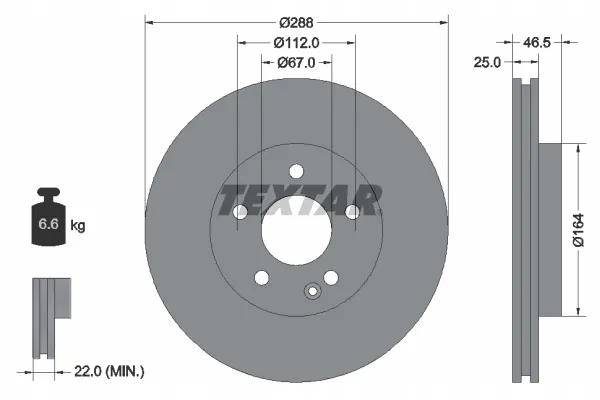 textar-92287705-tarcza-hamulcowa-stan-nowy
