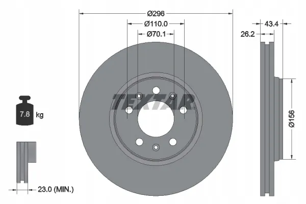 textar-92270605-tarcza-hamulcowa-stan-nowy