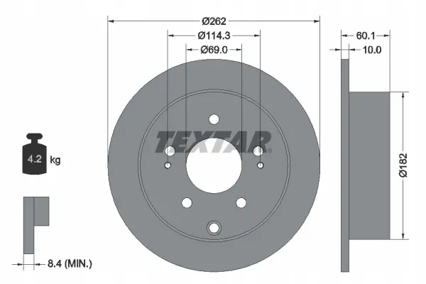 textar-tarcza-hamulcowa-92269403-stan-nowy