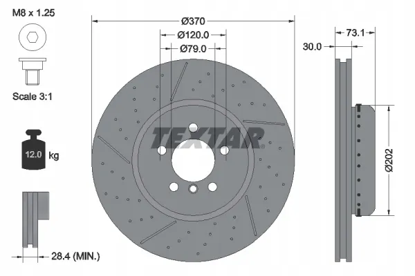 textar-tarcza-hamulcowa-92265425-stan-nowy