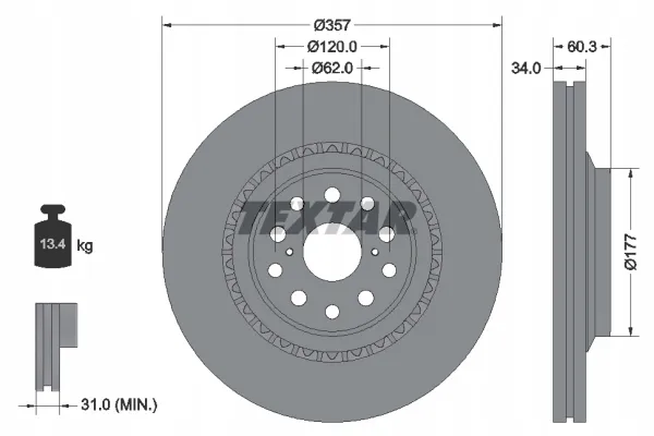 textar-92224303-tarcza-hamulcowa-stan-nowy