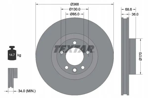 textar-92213603-tarcza-hamulcowa-stan-nowy