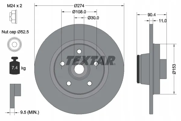 textar-92196203-tarcza-hamulcowa-stan-nowy