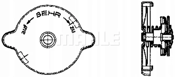 mahle-korek-crb9000p-stan-nowy