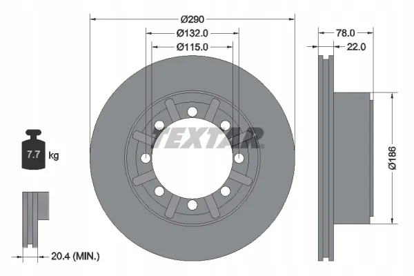 textar-tarcza-ham-93117600-stan-nowy