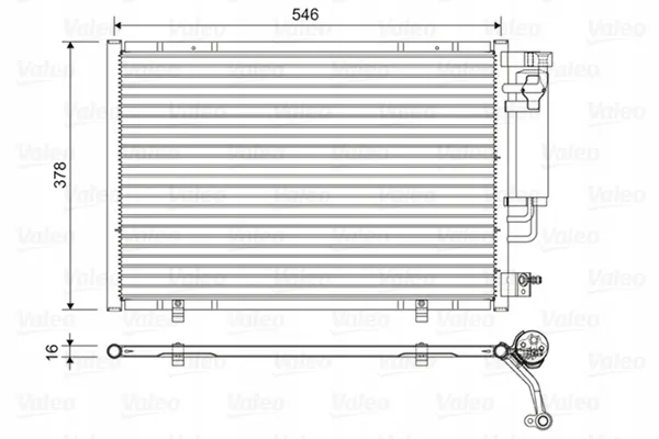 valeo-skraplacz-822613-stan-nowy