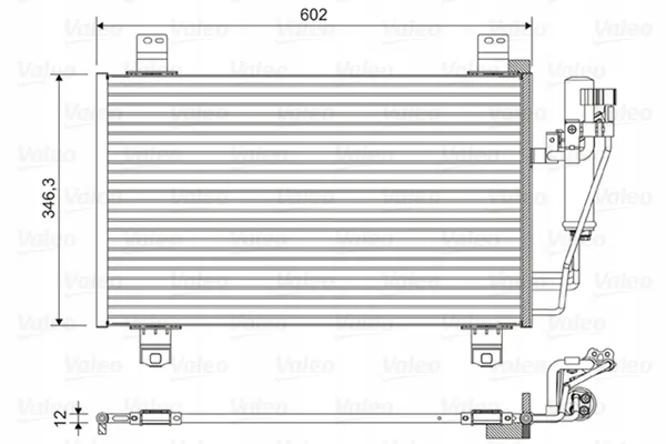 valeo-skraplacz-822589-stan-nowy