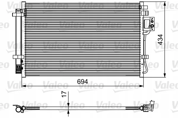 valeo-skraplacz-814429-stan-nowy