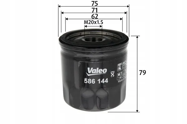 valeo-filtr-oleju-d-586144-stan-nowy