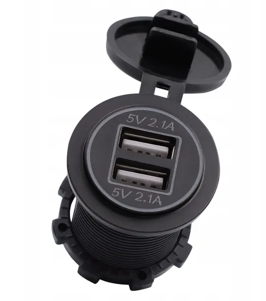 ladowarka-usb-2-x-21a-niebieska-stan-nowy