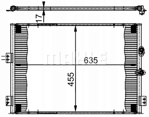 mahle-chlodnica-ac382000s-stan-nowy