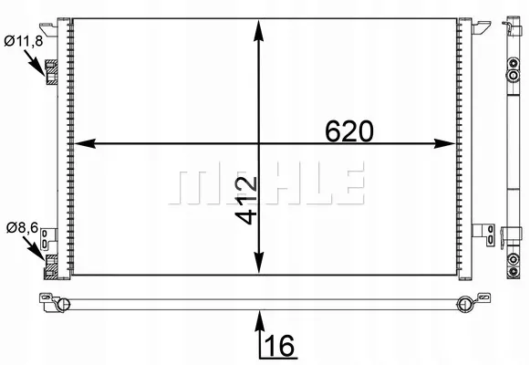 mahle-chlodnica-ac411000s-stan-nowy