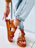 sandalki-damskie-patsy-camel-38-stan-nowy