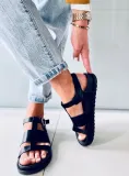 sandalki-damskie-patsy-black-37-stan-nowy