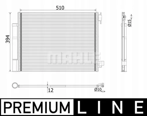 mahle-skraplacz-ac73000p-stan-nowy