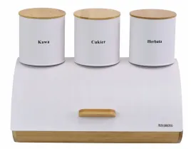 komplet-chlebak-i-3-pojemniki-stalowe-bialy-cosmic