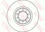 tarcza-hamulcowa-trw-df1586-waga-z-opakowaniem-9-kg