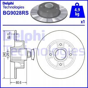 delphi-bg9028rs-tarcza-renault-megane-stan-nowy