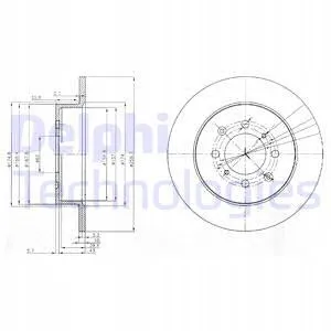 delphi-bg3793-tarcza-honda-civic-stan-nowy
