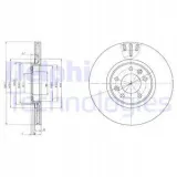delphi-bg4150-tarcza-citroen-c6-stan-nowy