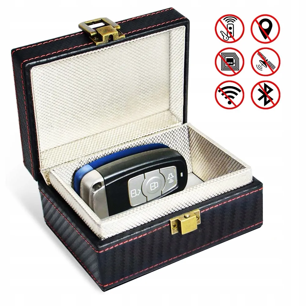 pudelko-etui-blokada-fal-kluczyk-keyless-carbon-stan-nowy