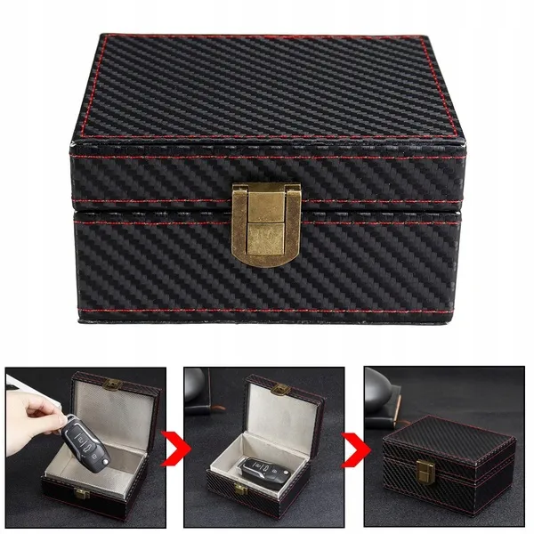 pudelko-etui-blokada-fal-kluczyk-keyless-carbon-stan-nowy-producent-keyless-guard