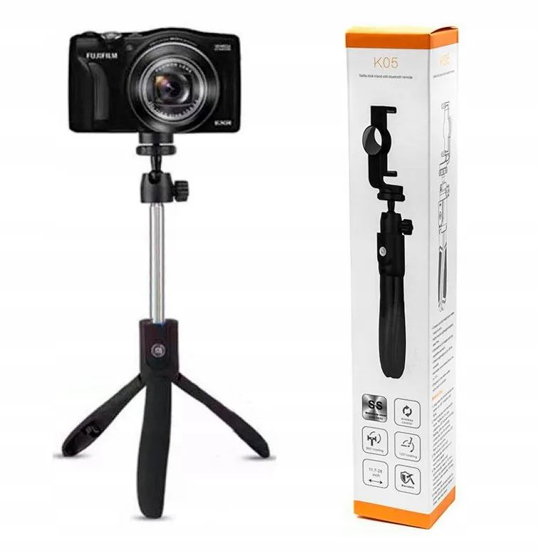 uchwyt-kijek-selfie-tripod-pilot-bluetooth-stan-nowy