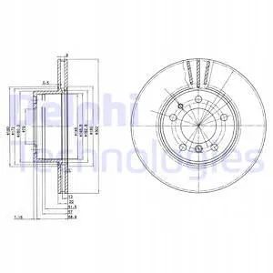 delphi-bg2433-tarcza-bmw-5-stan-nowy
