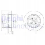 delphi-bg3974-tarcza-ham-toyota-corolla-stan-nowy