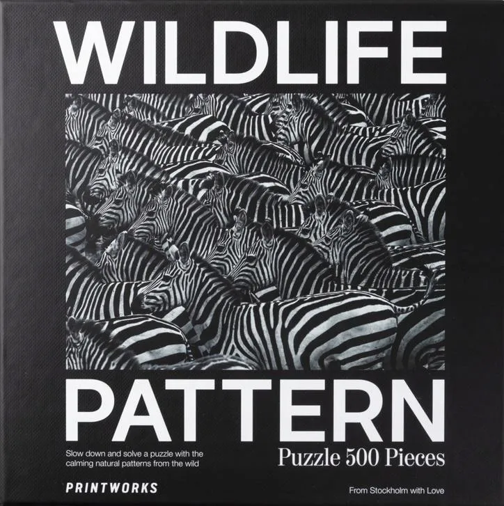 puzzle-500-wildlife-pattern-zebra