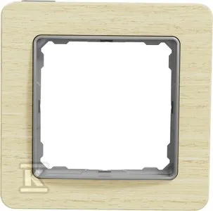 ramka-1-krotna-imitacja-brzoza-sedna-elements-uszkodzony-nie