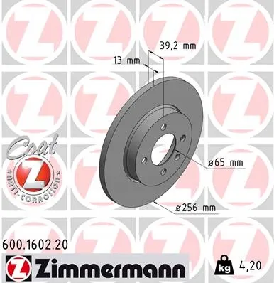 zimmermann-tarcze-std-klocki-std-przod-seat-stan-nowy