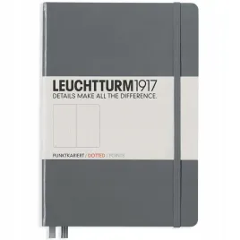 notes-leuchtturm1917-medium-antracyt-a5-w-kropki