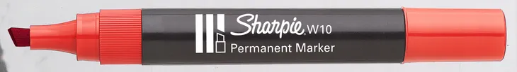 sharpie-marker-permanentny-w10-czerwony-stan-nowy