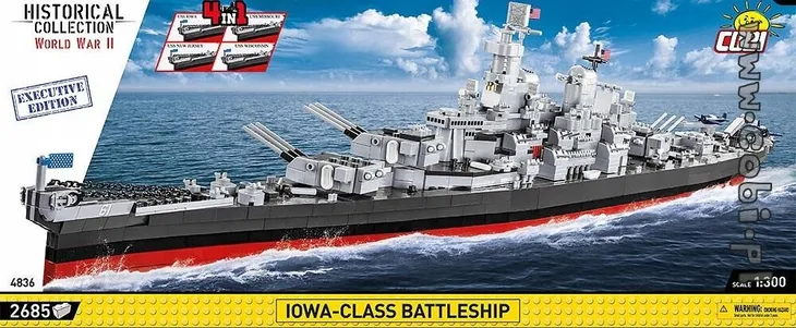 wwii-iowa-class-battleship-4in1