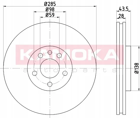 kamoka-103268-tarcza-ham-stan-nowy