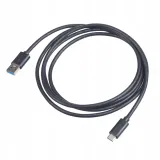 kabel-usb-akyga-a-m-usb-c-m-31-18m-usb-c-stan-nowy-kolor-czarny