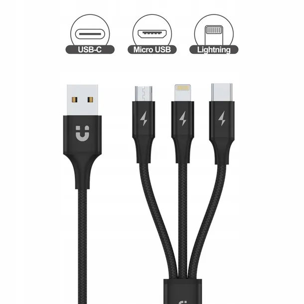 unitek-kabli-usb-usb-c-microusb-lightning-stan-nowy-dlugosc-przewodu-1-2-m