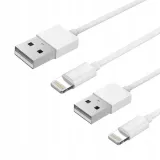 kable-usb-lightning-1m-025m-bialy-unitek