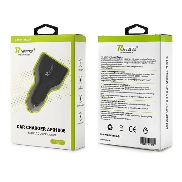 ladowarka-samochodowa-reverse-ap01006-2xusb-typ-c-3a-qc-czarny-stan-nowy