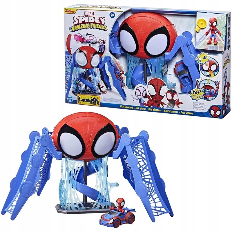 marvel-baza-spiderman-spidey-i-centrum-pajak-stan-nowy